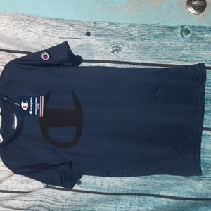 #1 Champion navy blue with tags size m kids